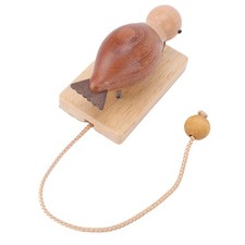 Door Knocker Decorative Bird Shape Wooden Door Knocker With Pull Rope For SG