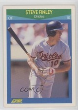 1990 Score Rising Stars Steve Finley #58 17fc