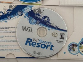 🎮Wii Sports / Wii Sports Resort Nintendo Wii Disc + Sleeves Polished ✅ TESTED🎮