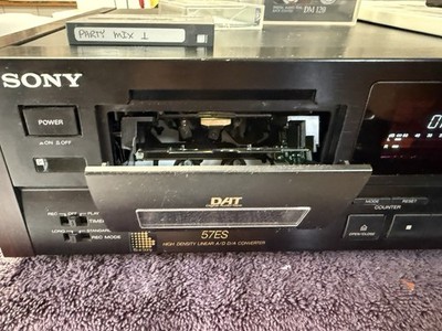 その他 SONY DIGITAL AUDIO TAPE DECK DTC-57ES Sony DTC-57ES DAT Digital Audio Tape Player Recorder