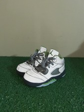 Nike Air Jordan 5 Retro TD Green Bean DQ3736-003 Size 8C NO INSOLES