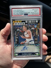2024-25 Panini Contenders Optic Pacôme Dadiet Autograph Auto 4/8 Pacome Gold SSP