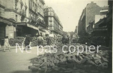LIBERATION of PARIS 1944 barricade rue de la Roquette August 23 WWII
