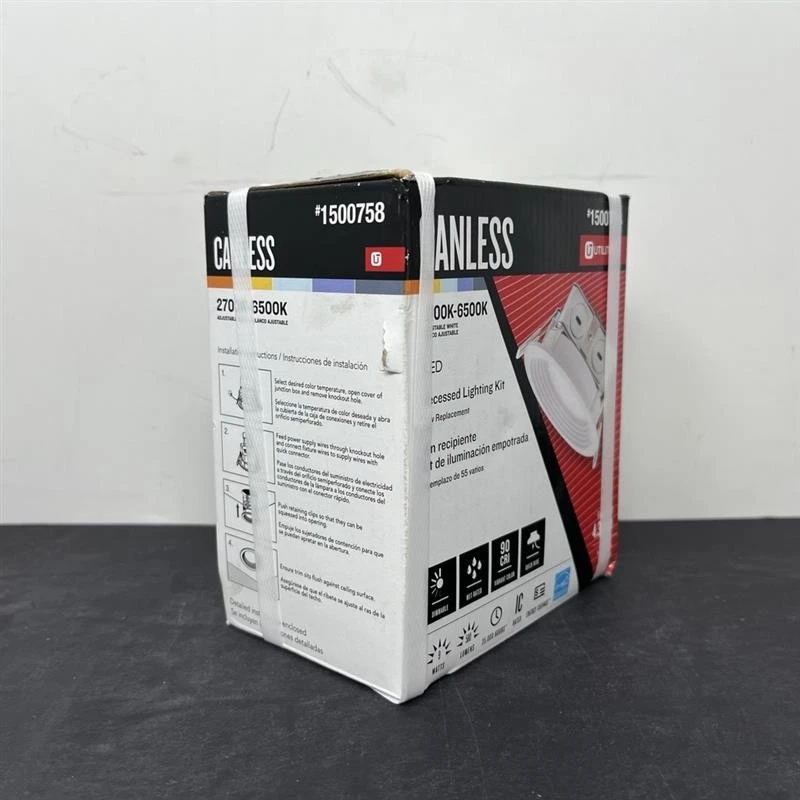 Utilitech Color Changing White 4-in 580 -Lumens Switchable - Image 3 of 4