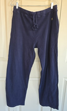 Polo Ralph Lauren Sleepwear Pants Mens Large Blue Waffle Knit Thermal Lounge PJs