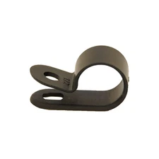 DOLPHIN COMPONENTS CORP DC-1/8NB Cable Clamp,1/8 In,Black,PK100 14X933
