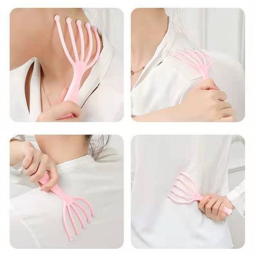 Head Neck Massage Roller Balls for Improved Blood Circulation and Hair Growth - Photo 4/6