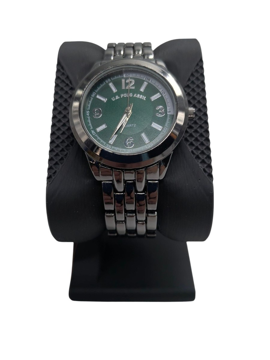US Polo Assn Men\'s Green Analog watch UC12149959 US POLO ASSN US9372JC Analog Digital Dial SS Case Black  main image 2