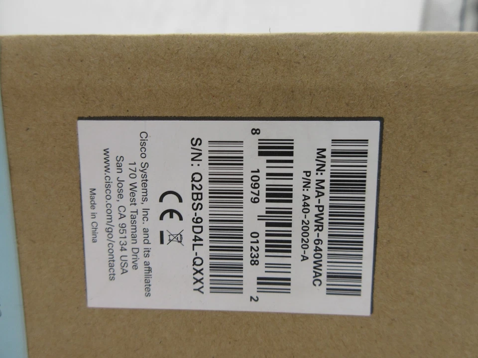 Cisco Meraki MA-PWR-640WAC Delta Power Supply 640W - SEALED - Image 3 of 4