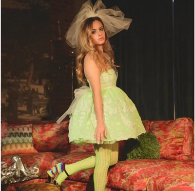 LoveShackFancy Women's Jaylen Lime Green Embroidered Ruffle Short Mini Dress S | eBay LoveShackFancy Women's Jaylen Lime Green Embroidered Ruffle Short Mini Dress S | eBay