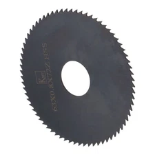 Circular Saw Blade 63mm Dia 0.8mm Thick 72 Teeth Cutting Table Saw Blades Black