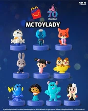 2025 McDonalds Disneyland 70th Anniversary Happy Meal Toys! Same day shipping!