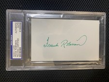 Frank Robinson Baseball Cards and Autographed Memorabilia Guide 32