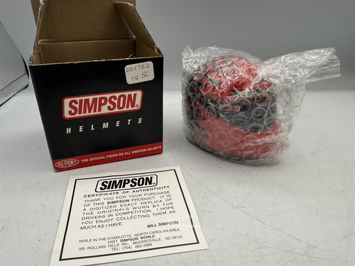 SIMPSON SCOTT KALITTA MINI RACING HELM SIGNATURE EDITION