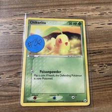 Pokemon TCG Chikorita Common Reverse Holo Hidden Legends 55/101 on eBay