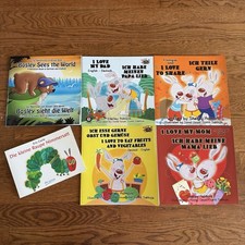 Shelley Admont Eric Carle Bilingual German and English Children's Book Set