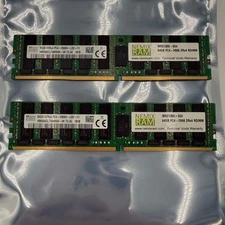 SkHynix RAM ECC Buffered 2x64GB DDR4-2666 PC4-21300 128GB Kit