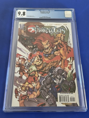 #ad Thundercats 0 CGC 9.8 1st Print Appearance J Scott Campbell Wildstorm Comic 2002 $302.25