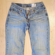 Lucky Brand Dungarees Jeans, Made in USA, Jet Setter, F2VE010, Size 0/25