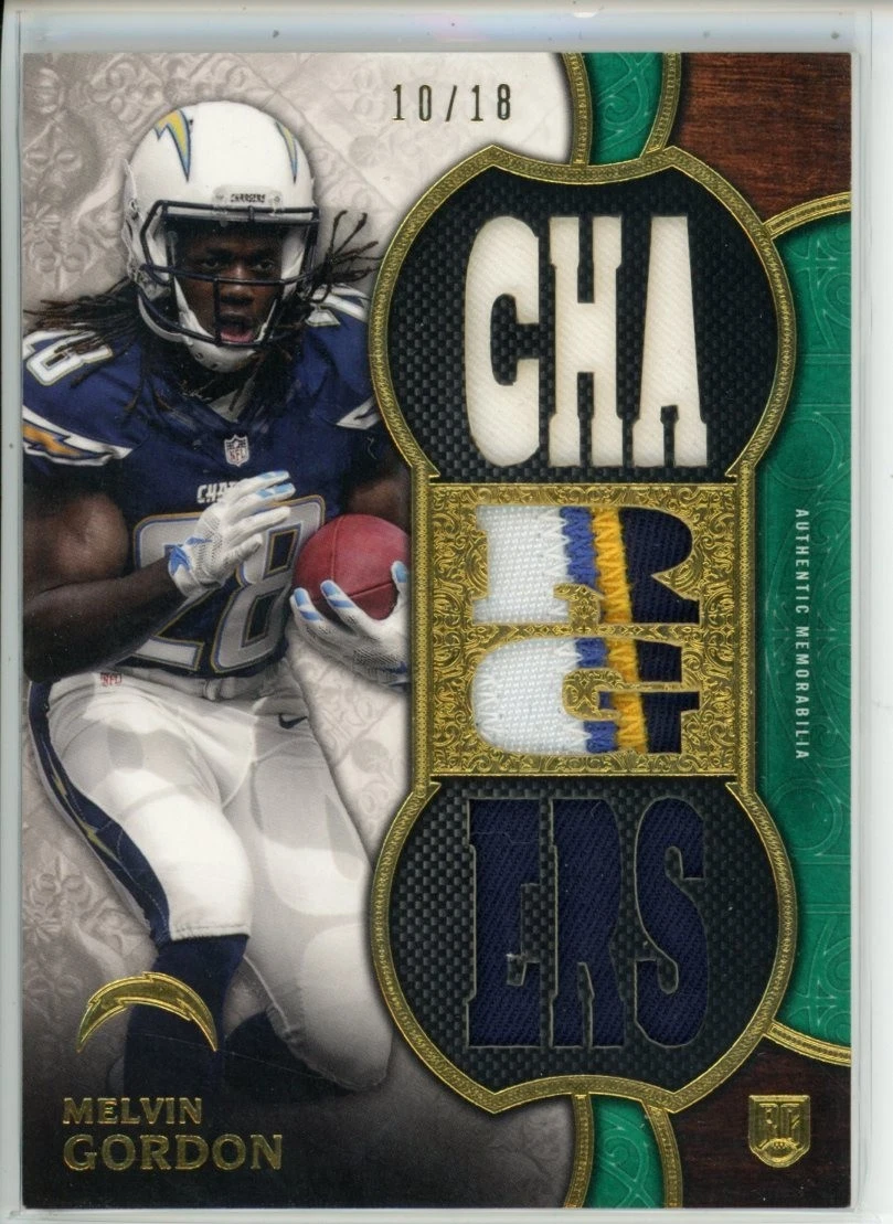 Melvin Gordon Rookie Football Trading Cards & Accessories for sale