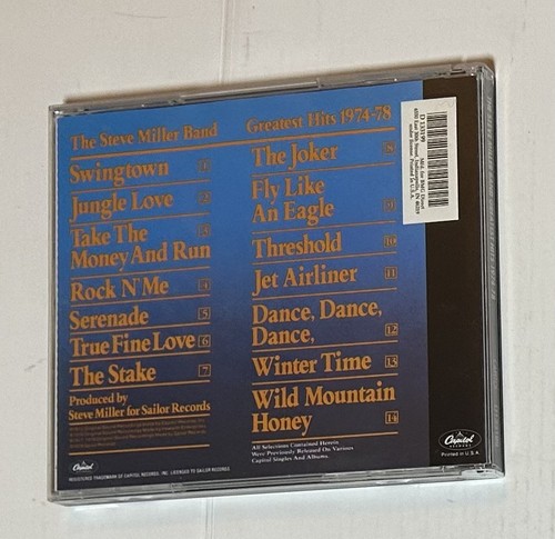 Greatest Hits: 1974-78 by Miller, Steve (CD, 1990) - Bild 2 von 3