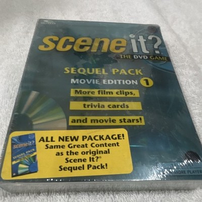 Game.. Scene It? Sequel Pack Movie Edition 1. DVD Trivia Game.