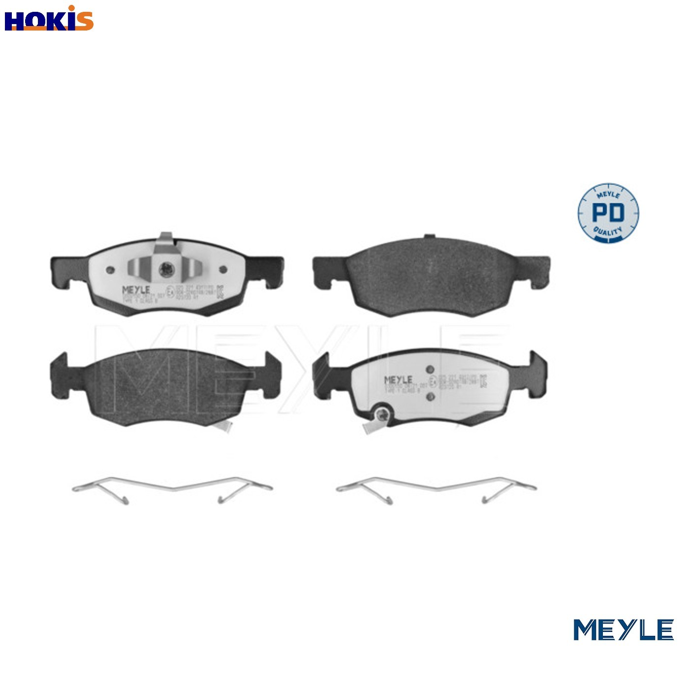BRAKE PAD SET DISC BRAKE 025 221 4317/PD FOR VAUXHALL CORSA/Mk/IV/VAN  OPEL