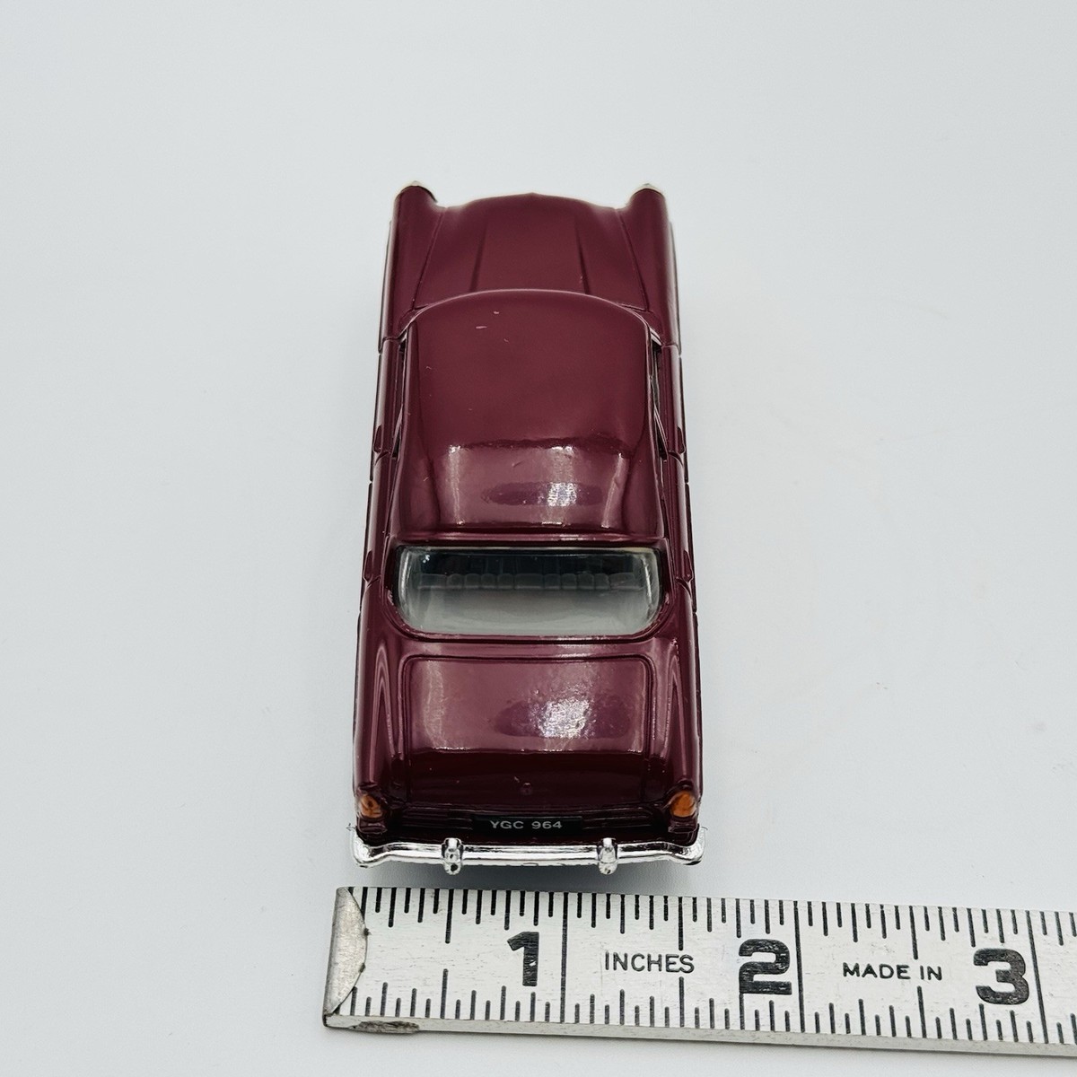 Corgi 1:43 Ford Zephyr MK2 Burgundy Car Made In Great Britain RARE
