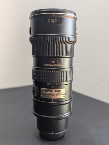 Nikon ED AF-S VR-Nikkor 70-200mm 1:2.8G Vibration Reduction Lens w/ foot&hood - Picture 2 of 15