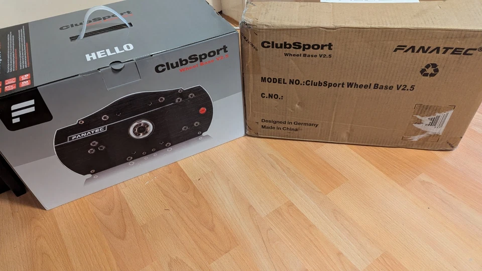 Fanatec Clubsport Wheel Base V2.5 Neu In OVP - Bild 2 von 4