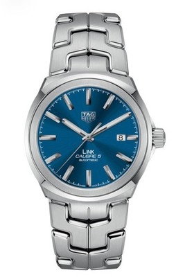 TAG Heuer Link Calibre 5 Automatic Watch-  Blue Dial 41MM