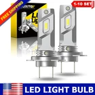 2-20x Super Bright H7 LED Headlight Kit High Low Beam Bulbs 80000LM 6500K White