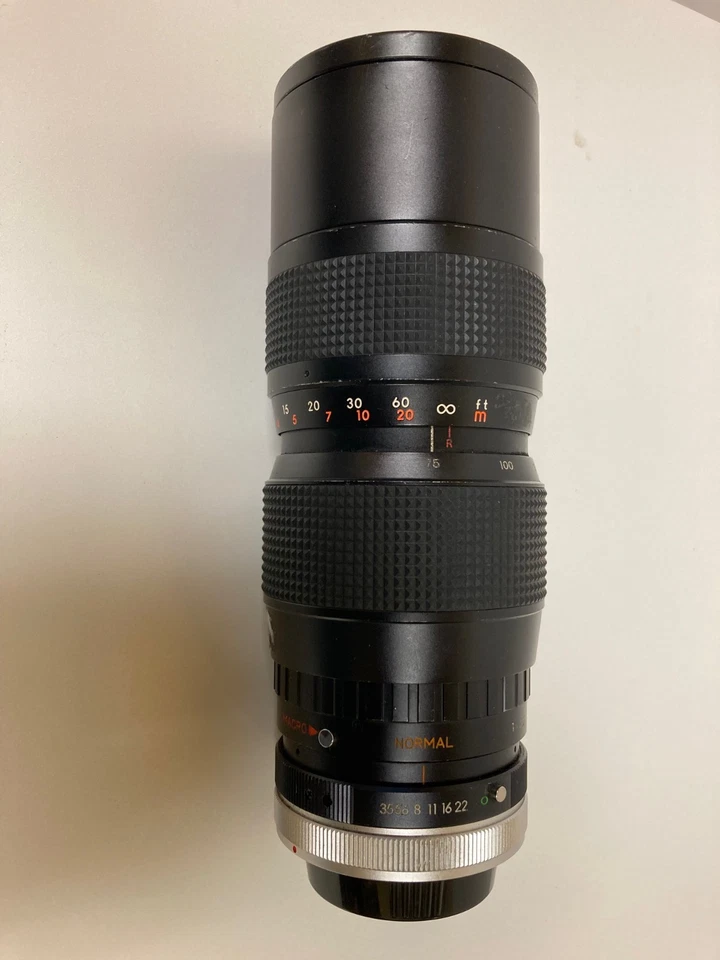 Canon FD Mount- 75-205mm f/3.5 Super Albinar Auto zoom & macro lens - Image 2 of 4