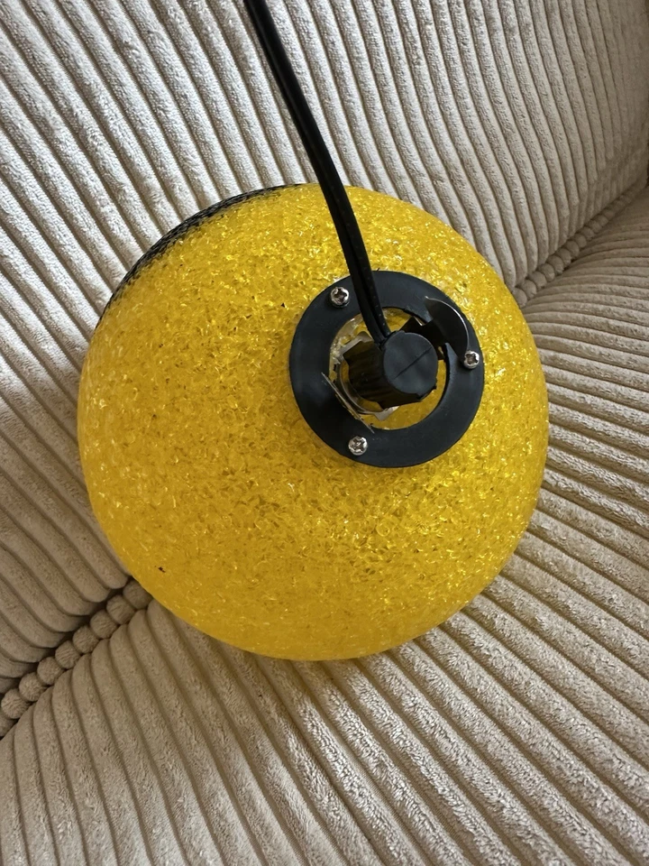 Smiley Face Round Desk Lamp Retro Novelty Early 2000s - Image 2 of 4