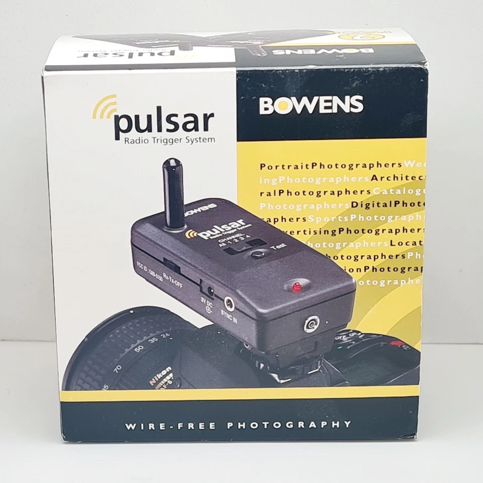Bowens Pulsar Radio Trigger System - 2-pack transmitter & receiver kit - BW5160 - Image 3 of 4