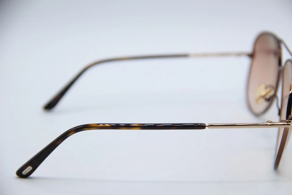 NUEVAS GAFAS DE SOL TOM FORD TF 823 48G BRONCE DEGRADADO DORADO MONTURAS AUTÉNTICAS 61-14 Foto 4 de 4