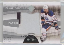 2011 Ultimate Collection Debut Threads 14/100 Lennart Petrell #DT-LP Patch u0h