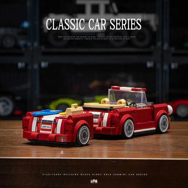 Building Block Camping Car w/trailer Red Gift Children Fun Kids Toy 351PCS JD77 - image 3 of 4