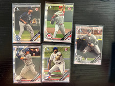 rookie card 2019 Bowman 1st CJ Abrams Andrew Vaughn Shea Langeliers Nick Lodolo