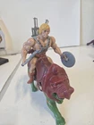 Vintage Mattel MOTU He Man And Battle Cat Complete 1981 Action Figure Taiwan Sp