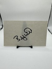 Bobby Witt Sr Signed Index Card 3x5 Autograph MLB Pitcher RangersTTM Auto