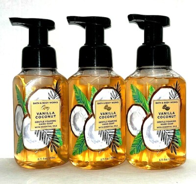 Vanilla Coconut Gentle Foaming Hand Soap Bath Body works