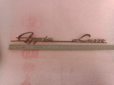 original written badge Lancia Appia luxury vineyard without fixing pins