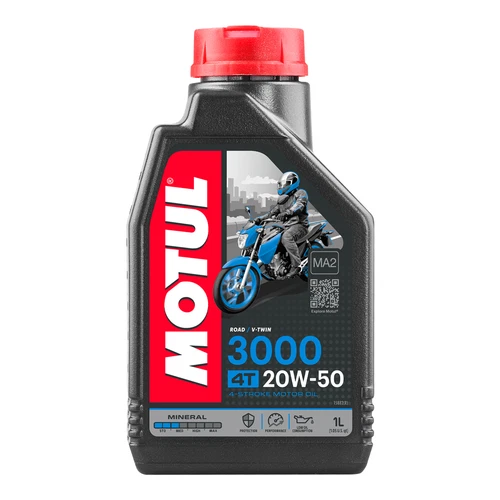 MOTUL 3000 20W-50 4 STROKE 1 LITRE 