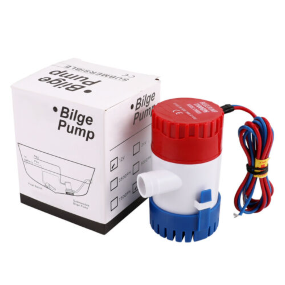 Rule 360 bilgepomp 12/24 Volt – Bateau Bootservice