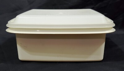 Tupperware Freeze N Save ICE CREAM KEEPER container with sheer LID #1254 & 1255