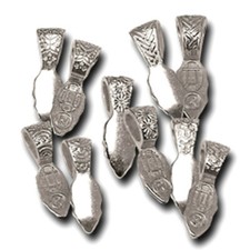 Genuine Aanraku Large Silver Plated Bail YOUR CHOICE OF DESIGN Lot of 10 NIP