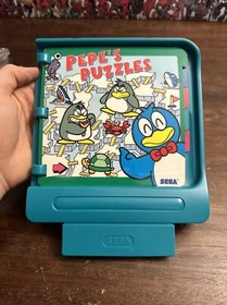 Pepe's Puzzles - Sega Pico Storyware Game - Complete - Tested - Authentic