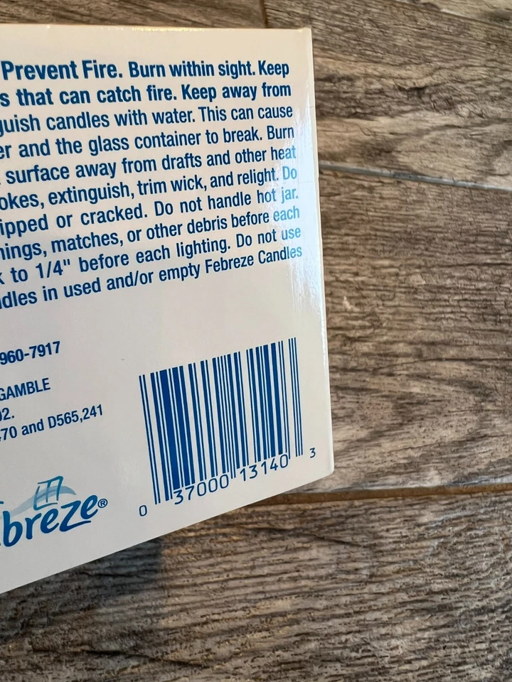 Vela Febreze Apple Spice Delight Edición Limitada 5.5 OZ Aroma Hogar Nuevo Otoño Foto 3 de 4