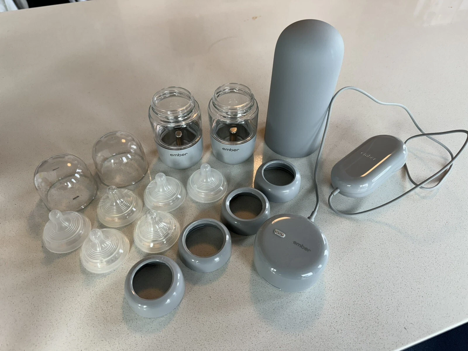 Ember Baby Bottle System 6 oz Self-Warming Smart Baby Bottle - sterilized